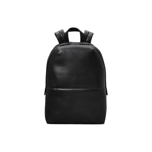 CALVIN KLEIN Переработанный полиэстер рюкзак мужской черный