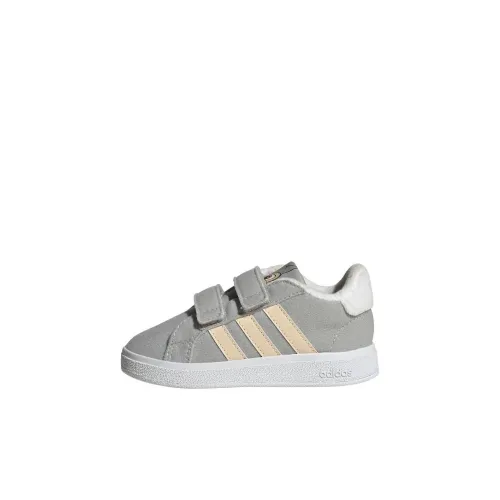 Adidas GRAND COURT Low Топ Обувь для малышей Gray Infant And Toddler