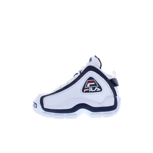 FILA KIDS Противоскользящие Анти-KICK Высокий Топ Детская Баскетбольная Обувь Белый Для Детей Возрастом 3-7 Лет