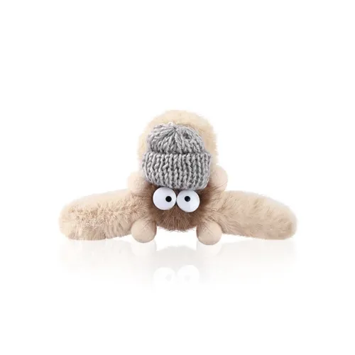 HANYUDIE Акрил Плюшевые Заколки для волос Женские