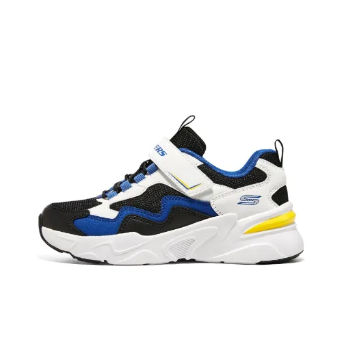 SKECHERS BOYS MID Топ KIDS Lifestyle Shoes Белый Черный Морской Синий Подростки