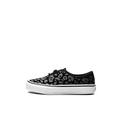 Vans Authentic Series Детские Скейтбординги Низкие Топы Черные Kids