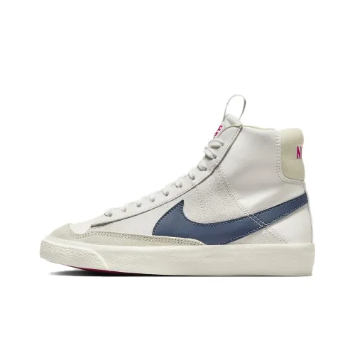 nike Blazer '77 Амортизация MID Топ Kids Кеды Белый Подростки