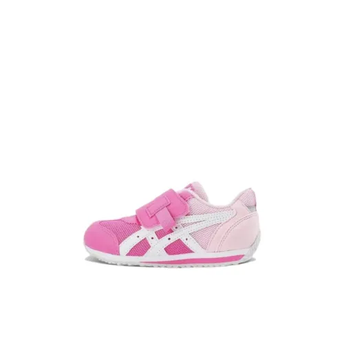 Asics Idaho Baby Anti KICK Дышащая Устойчивая к истиранию Низкий Топ Обувь для малышей Розовая Для новорожденных и малышей