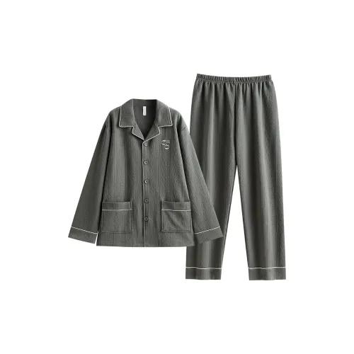 UAVAE ZJ LZS2585 Серый Мужской Пижамный Комплект