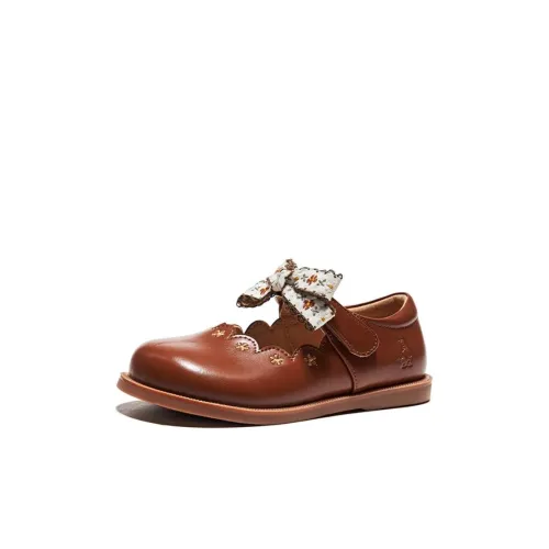 Hush Puppies Износостойкий и Легкий Низкий Топ Детская Кожа Обувь Детская