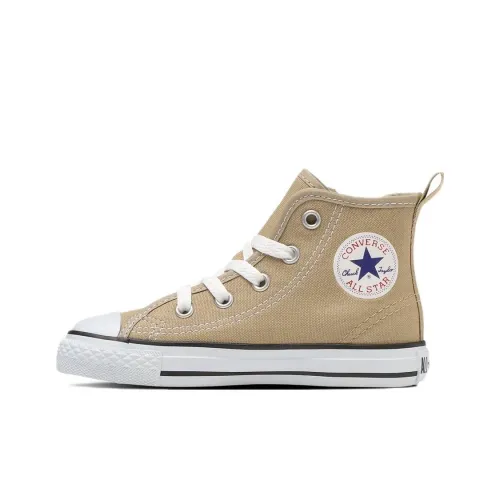 Конверс All Star COLORS Z HI Высокий Топ Kids Кеды Бежевый Японская Версия Подростки