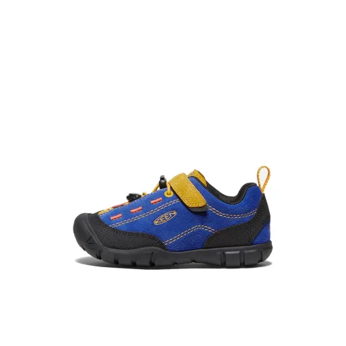 KEEN JASPER 2 Slip-Resistant Anti-KICK Low Top Kids Lifestyle Shoes Surfing Blue Orange Детский