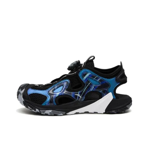 Antakids Детские сандалии Черно-синие Школьный возраст