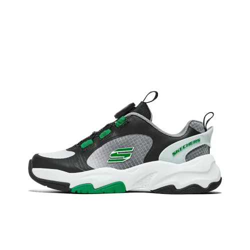 Беговые кроссовки Skechers Kids Low Top Черный/Белый Унисекс