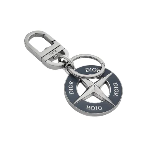 DIOR Металлические брелоки Мужской Синий