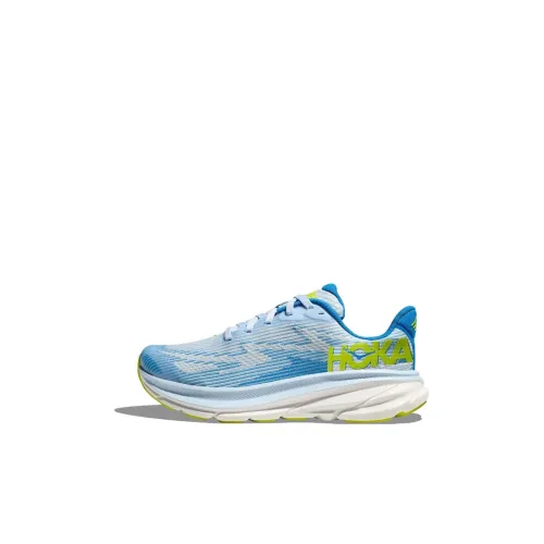 HOKA ONE ONE Clifton 9 Детская беговая обувь Низкий топ Синий Kids