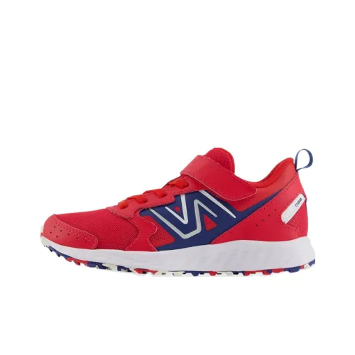 New Balance NB 650 Series Низкий Топ Детская Беговая Обувь Красная Синяя Подростки