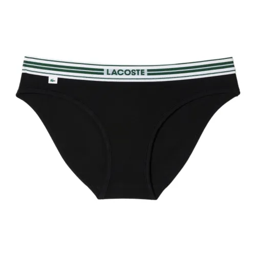 LACOSTE Трусики-бикини Женские 1 Пачка Черный