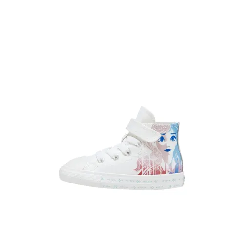 Converse Chuck Taylor All Star Hi Frozen 2 Белый Высокий Топ Обувь для малышей Белый Новорожденный И Малыш