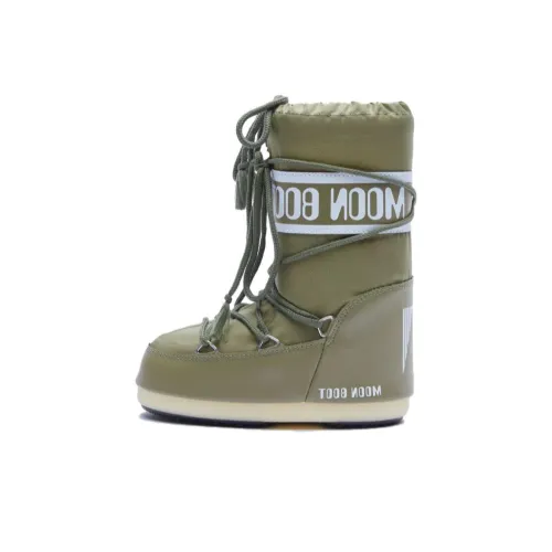 Moon Boot Детские зимние сапоги Зеленый Kids