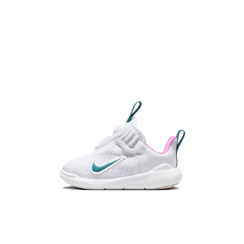 Nike E Series 1,0 Устойчивая к истиранию Низкая Обувь для малышей Белая Зеленая Infant и Toddler
