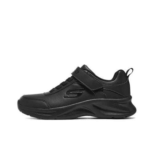 Беговые кроссовки Skechers Kids Low Top Черные для школьников