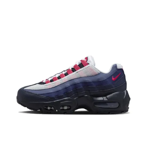 Nike Air Max 95 Low Топ Kids Lifestyle Shoes Черный Синий Подростки
