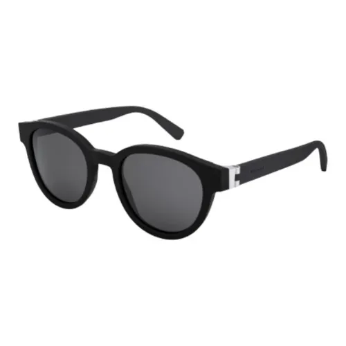 BVLGARI Ацетат Алюминий Покрытие Круглые Солнцезащитные очки Женские Черный