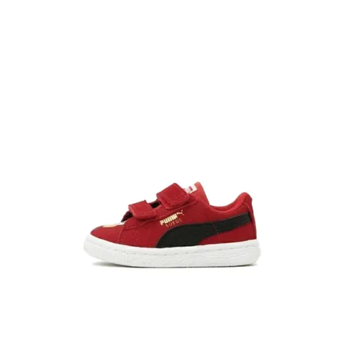 Улица Сезам X PUMA Suede Series Низкий Топ Обувь для малышей Красный Infant And Toddler