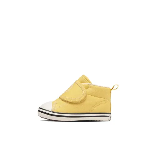 Конверс All Star N Easybelt V 1 MID Топ Обувь для малышей Желтый Версия для Японии Infant And Toddler