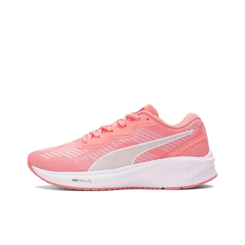 PUMA Aviator Profoam Sky Легкий и Износостойкий Низкий Топ Детские Беговые Кроссовки Розовые Подростковые