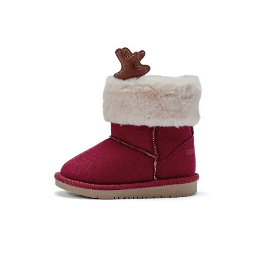 DAVE BELLA Slip-resistant Abrasion-resistant Thermal Crew Детские ботинки Красный Children Aged 3-7 лет