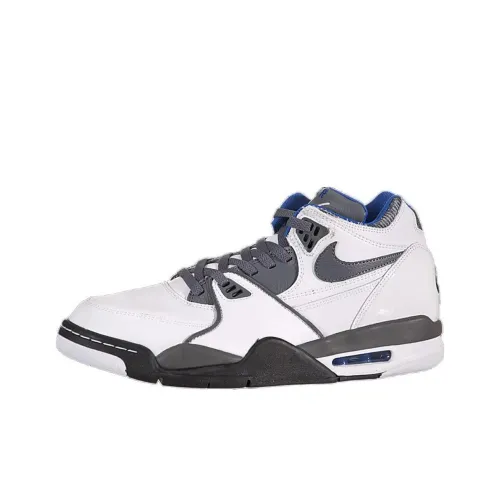 Nike Air Pilot 89 Противоскользящий Устойчивый к истиранию MID Топ Винтажные баскетбольные кроссовки Мужские Белые