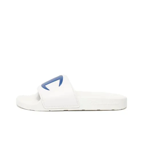 Подростки Champion Нижняя юбка Устойчивая к истиранию Детские уличные тапочки Белый