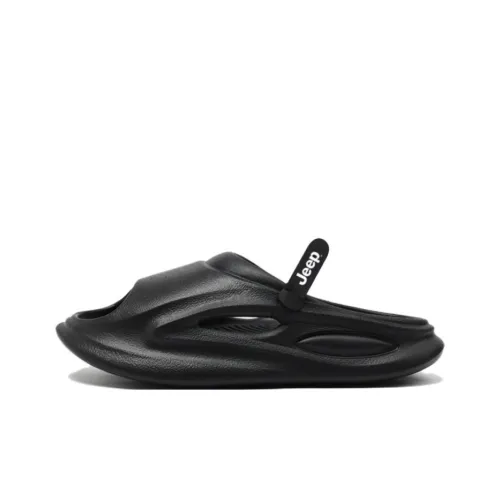 JEEP Износостойкие Слипоны Мужские Черные