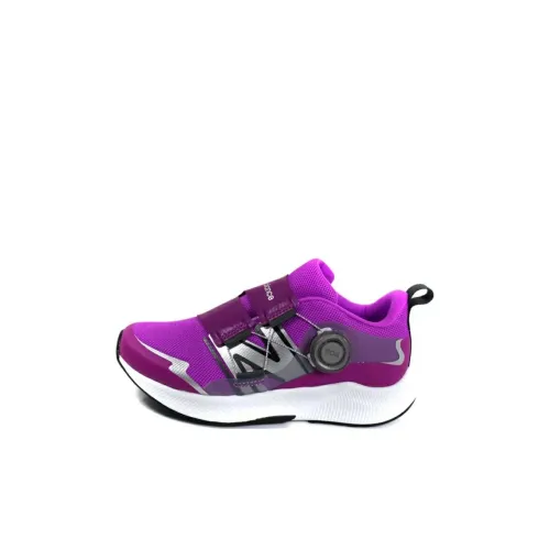 New Balance DynaSoft Reveal v4 BOA Little Kid Low Топ Детские беговые кроссовки Фиолетово-белый Детский