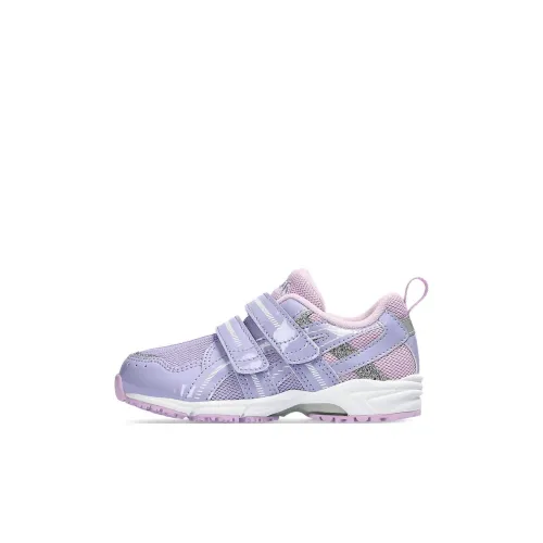 Asics GD Runner Mini GL Low Топ Детские беговые кроссовки Лаванда Children Возраст 3-7 лет