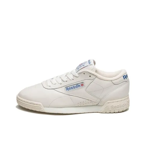 Reebok Exofit Lo Clean Vintage Chalk Амортизация Износостойкий Низкий Топ Скейтборд Кроссовки Унисекс Белый
