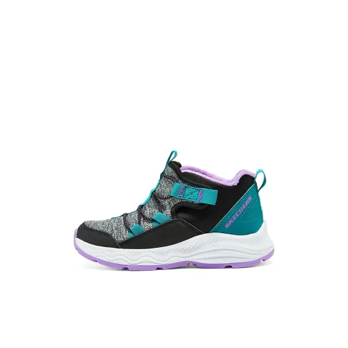 Skechers MID Топ KIDS Lifestyle Shoes Черный Многоцветный Детский