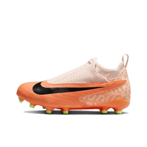 Nike Phantom GX Амортизация Низкий Топ Детская Футбольная Обувь Оранжевая Подростки