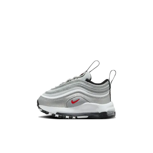 Nike Air Max 97 MID Топ Обувь для малышей Серый Белый Infant And Toddler