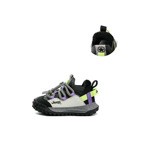 Jeep Высокие Топы Kids Lifestyle Shoes Белый Черный Детский