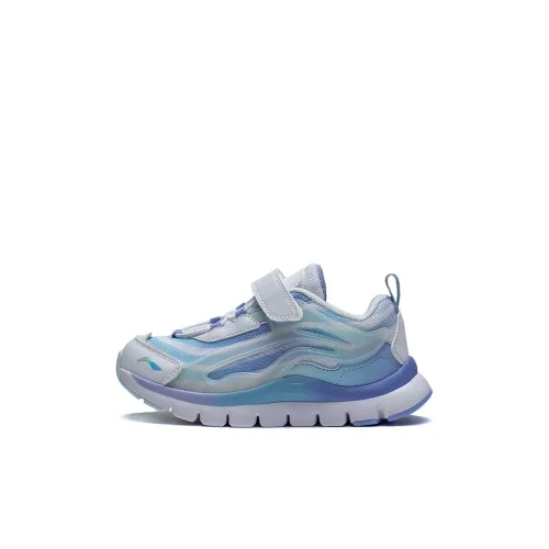 LINING YOUNG Aurora Skywalk Low Топ Kids Lifestyle Shoes Белый Синий Детский