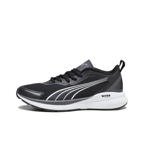 PUMA Kruz NITRO Детская беговая обувь Низкий топ Черный Унисекс