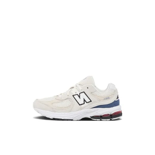 New Balance NB 2002R Амортизация Износостойкий Низкий Топ Детская Беговая Обувь Молочно-Белый Детский