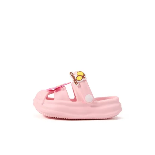 LEMONKID Анти-KICK и Устойчивые к Износу Детские Сандалии Розовые Детские