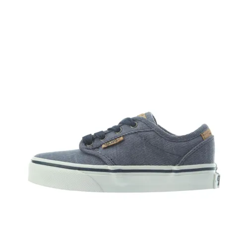 Vans Atwood Low Топ Детские Скейтбординги Джинсовый синий Подростки