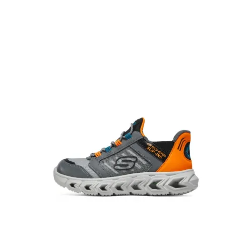 Skechers Hands Бесплатно Slip ins Мальчики Slip-resistant Abrasion-resistant Низкий топ KIDS Lifestyle Shoes