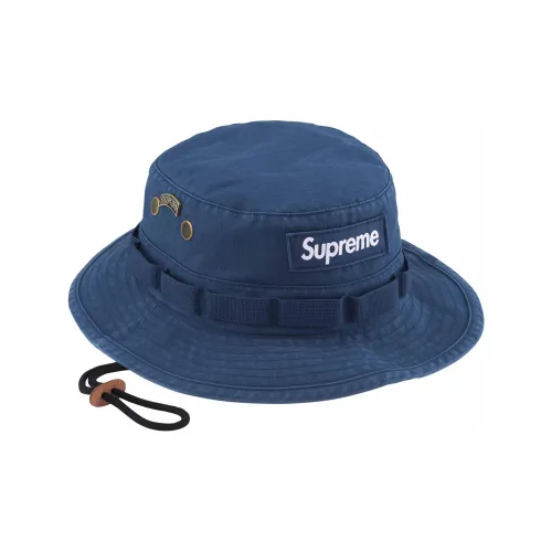 Supreme Cotton Bucket Hats Унисекс
