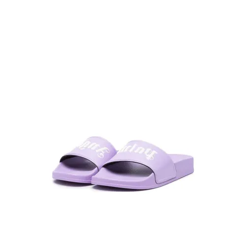 PALM ANGELS Детские домашние тапочки фиолетовый для малышей