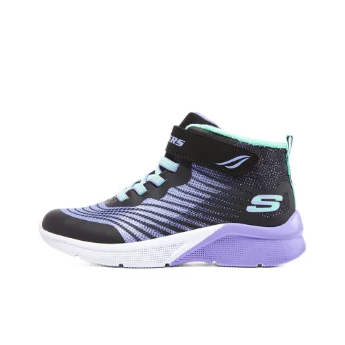 SKECHERS GIRLS Детские утепленные сапоги Черный/разноцветный цвет Школьный возраст