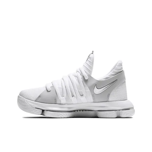 Детская баскетбольная обувь Nike KD 10, низкий топ, школьный возраст