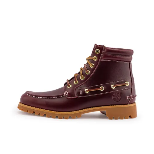 AndrelMhoffwann x Timberland Устойчивый к истиранию Короткий MID Голень Аутдор Мужской Фуксия