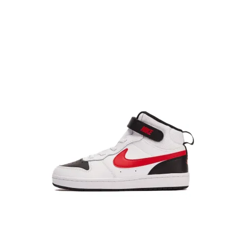 Nike MID 2 MID Топ Кроссовки для скейтбординга Белый черный красный Дети Возраст 3-7 лет